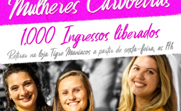 Tigre anuncia mil ingressos gratuitos para mulheres