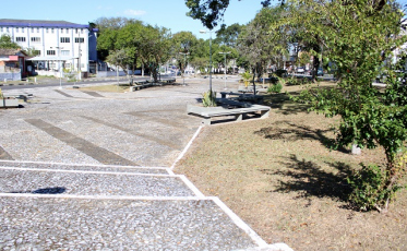 Praça do Trabalhador é revitalizada em Criciúma