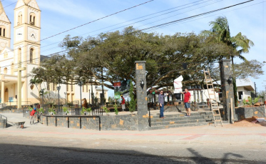 R$ 524 mil investidos em revitalização e ampliação de praça