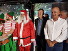 Papai Noel chega e encanta no Rincão