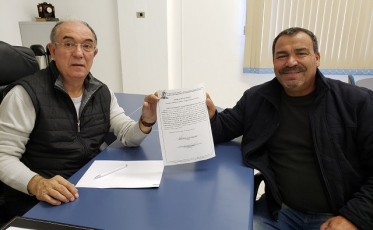 Entregue ordem de serviço para melhoria de ruas