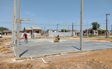 Bairro Ouro Negro vai ganhar quadra poliesportiva