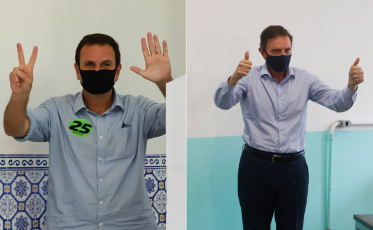 Paes e Crivella disputarão o segundo turno das eleições no Rio