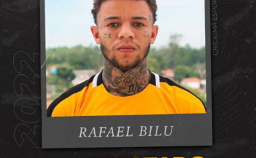 Criciúma confirma a contratação do atacante Rafael Bilu