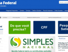 Receita Federal alerta sobre site falso