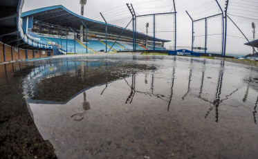 Jogadores do Avaí em greve
