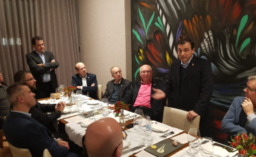 Frente Parlamentar e Sistema Acafe reunidos com o governador