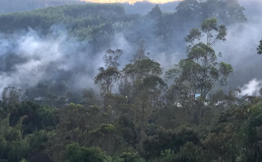 Mais um domingo da fuligem em Rio Carvão (VÍDEO)