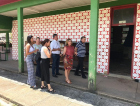 Prefeito em exercício visita reforma da escola Luiz Lazzarin