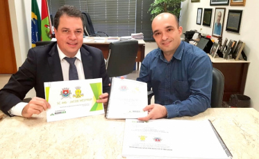 Minotto trata da pavimentação da rodovia Jacob Westrup