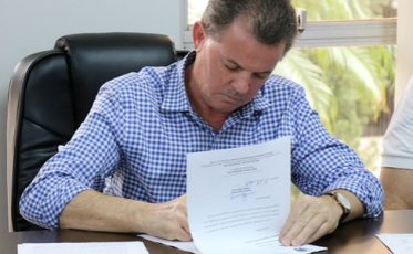 Nova Veneza quita terreno de novo parque industrial