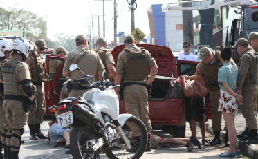 Após assalto, quarteto é flagrado e detido