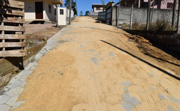 Finalizada a pavimentação da rua Aurélio Feltrin, em Siderópolis