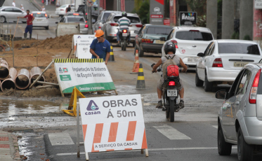 Mais um dia tumultuado na Hercílio Luz