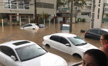 Defesa Civil atende alagamentos em Criciúma
