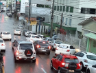A chuva e o problema na Rua Santa Catarina