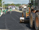 Quatro ruas do Bairro Naspolini recebem asfalto
