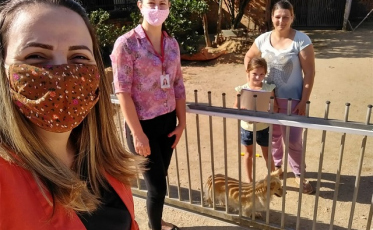 CRAS Esplanada realiza entrega de atividade lúdicas à crianças e adolescentes