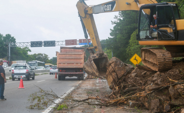 Em Santa Catarina, dez municípios registram ocorrências causadas pelas fortes chuvas