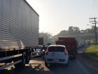 Trânsito lento entre Criciúma e Morro da Fumaça