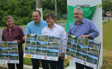 Entregue a recuperada SC-390, entre Orleans e Lauro Müller