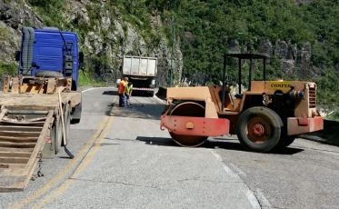 O paliativo que permitiu a reabertura da Serra do Rio do Rastro