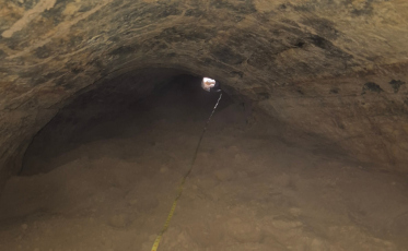 Túnel escavado a 2,8 milhões de anos é encontrado no sul do estado 