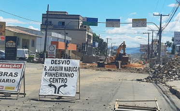 Binário: primeiros trechos com pavimentação são entregues 