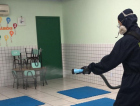 Escolas de Forquilhinha passam por sanitização