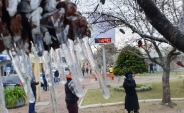 Sensação térmica de -28°C em Bom Jardim da Serra