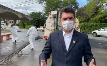 Salvaro reforça uso obrigatório de máscaras após decreto 