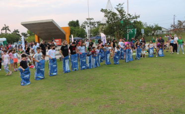 Satc leva atrações e brincadeiras ao Parque das Nações