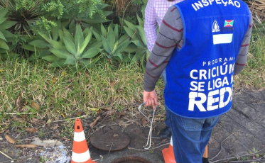 Ligações irregulares de esgoto começam a ser notificadas em Criciúma