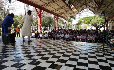 Semana de exposição, oficinas e peças de teatro em Forquilhinha