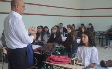 Secretário de Estado visita escolas em Criciúma