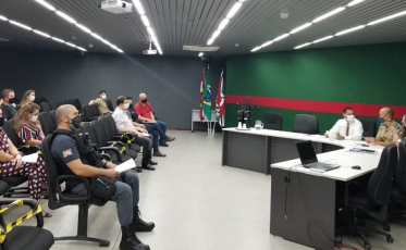 GGIM discute ações para área de segurança em Criciúma