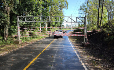 Urussanga: após avaliação, Serrinha continua fechada para tráfego
