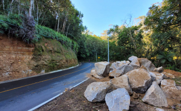 Trânsito na Serrinha será interrompido para recuperação de trecho afetado pelas chuvas