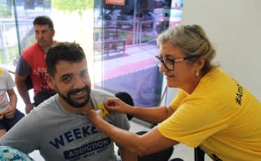 Setembro Amarelo é trabalhado com lembranças motivadoras em Içara