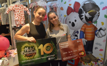 Shopping Della revela ganhadora do primeiro sorteio de R$ 10 mil