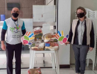Dia C: Sicoob Credisulca doa quase 400 quilos de alimentos