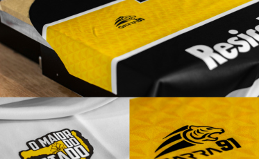 Muda o tom de amarelo da camisa do Tigre