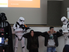 Personagens de Star Wars invadem a UniSatc 