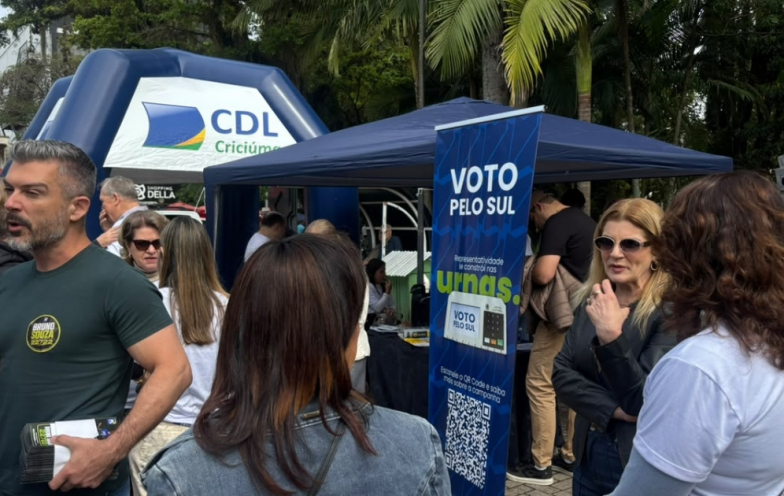 Campanha Voto pelo Sul busca ampliar representatividade e participação dos eleitores de SC