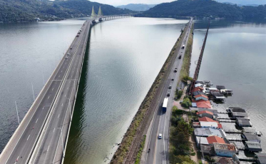 Manutenção na Ponte Anita Garibaldi é reprogramada para esta quinta-feira