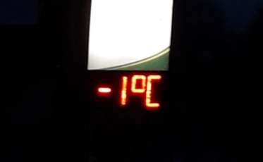 Neve fraca na Serra do Rio do Rastro