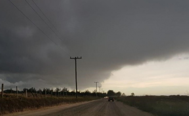 Muita chuva em quatro municípios do extremo sul