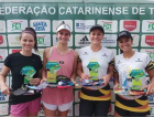 Beach Tennis do Mampituba conquista bons resultados no Estadual