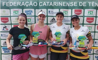 Beach Tennis do Mampituba conquista bons resultados no Estadual