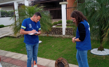 Trato por Criciúma realiza teste hidrossanitário em imóveis no São Luiz